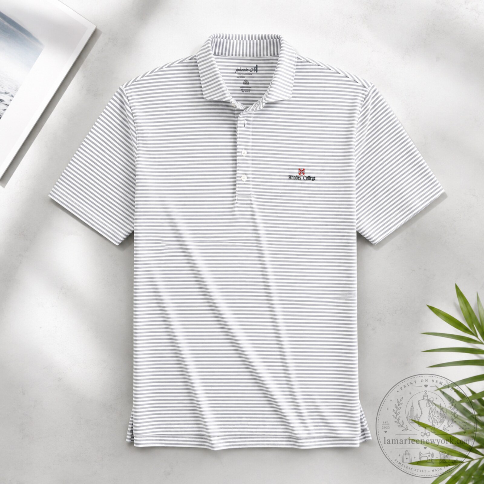 Justin BieberJohnnie O Rhodes College Lynx Polo Shirt 5 Justin BieberJohnnie O Rhodes College Lynx Polo Shirt