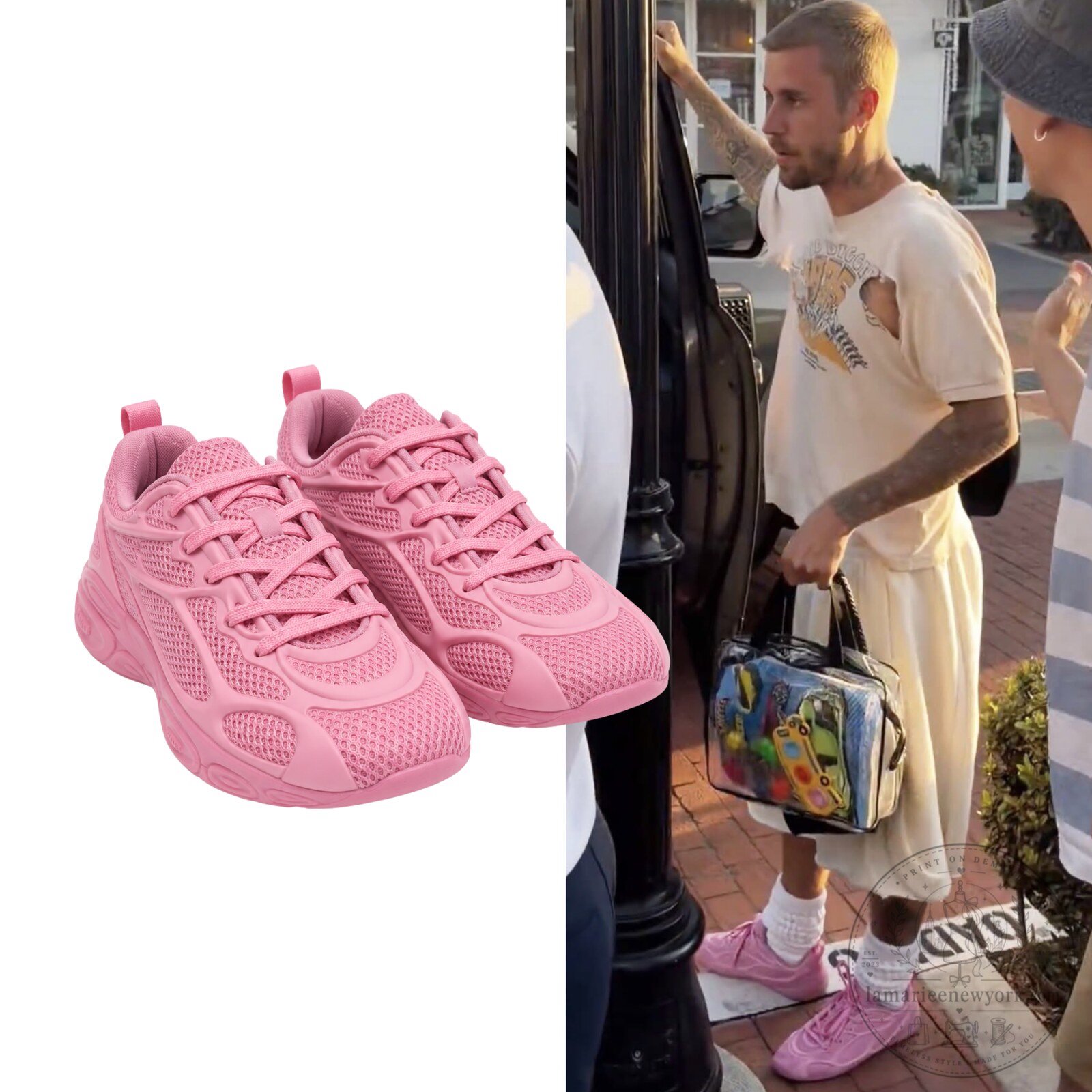 Justin Bieber Skylrk Matterdaddies Pinky Sneakers 2026