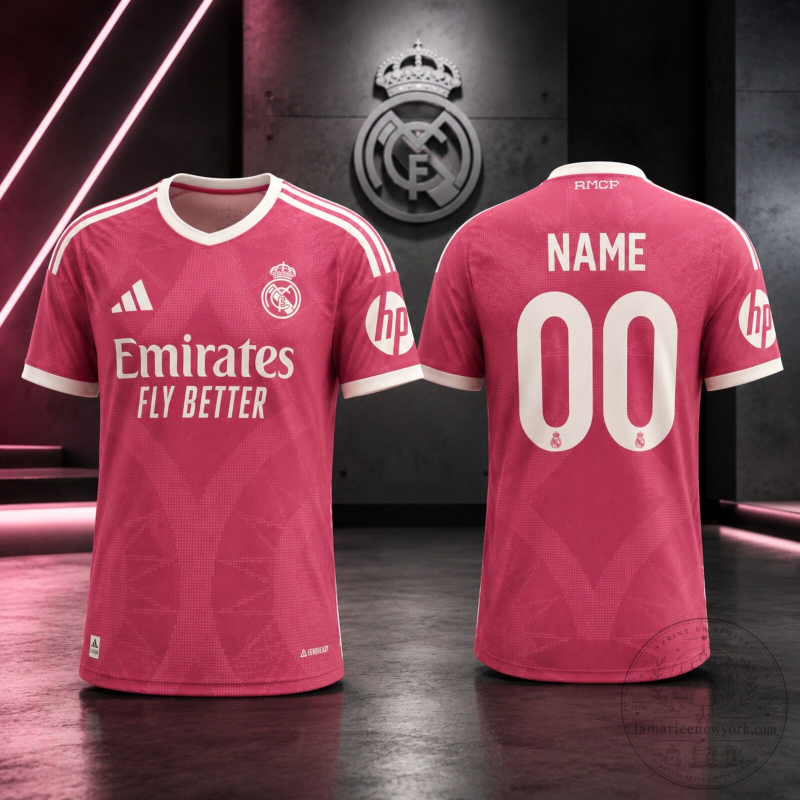 Real Madrid FC 26/27 Third Pink Jersey Shirt 4 Real Madrid FC 26/27 Third Pink Jersey Shirt