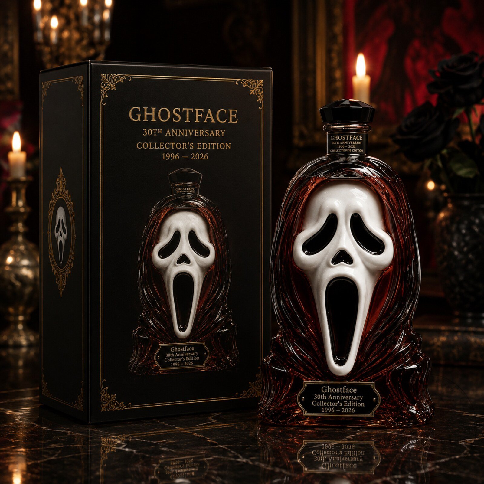 Ghostface 30th Anniversary Collectors Edition Whiskey Decanter 1996–2026