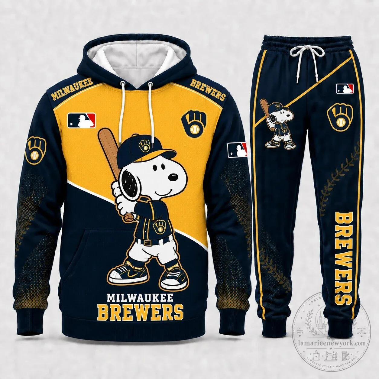 Arizona Diamondbacks Snoopy Baseball Player Hoodie and Sweatpants Set 46 Arizona Diamondbacks Snoopy Baseball Player Hoodie and Sweatpants Set