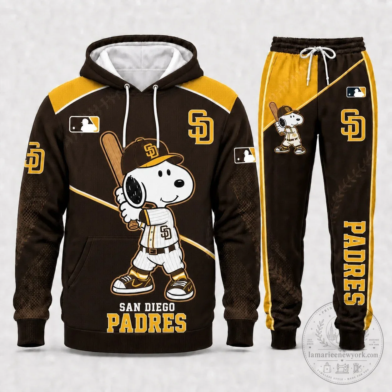 Arizona Diamondbacks Snoopy Baseball Player Hoodie and Sweatpants Set 52 Arizona Diamondbacks Snoopy Baseball Player Hoodie and Sweatpants Set