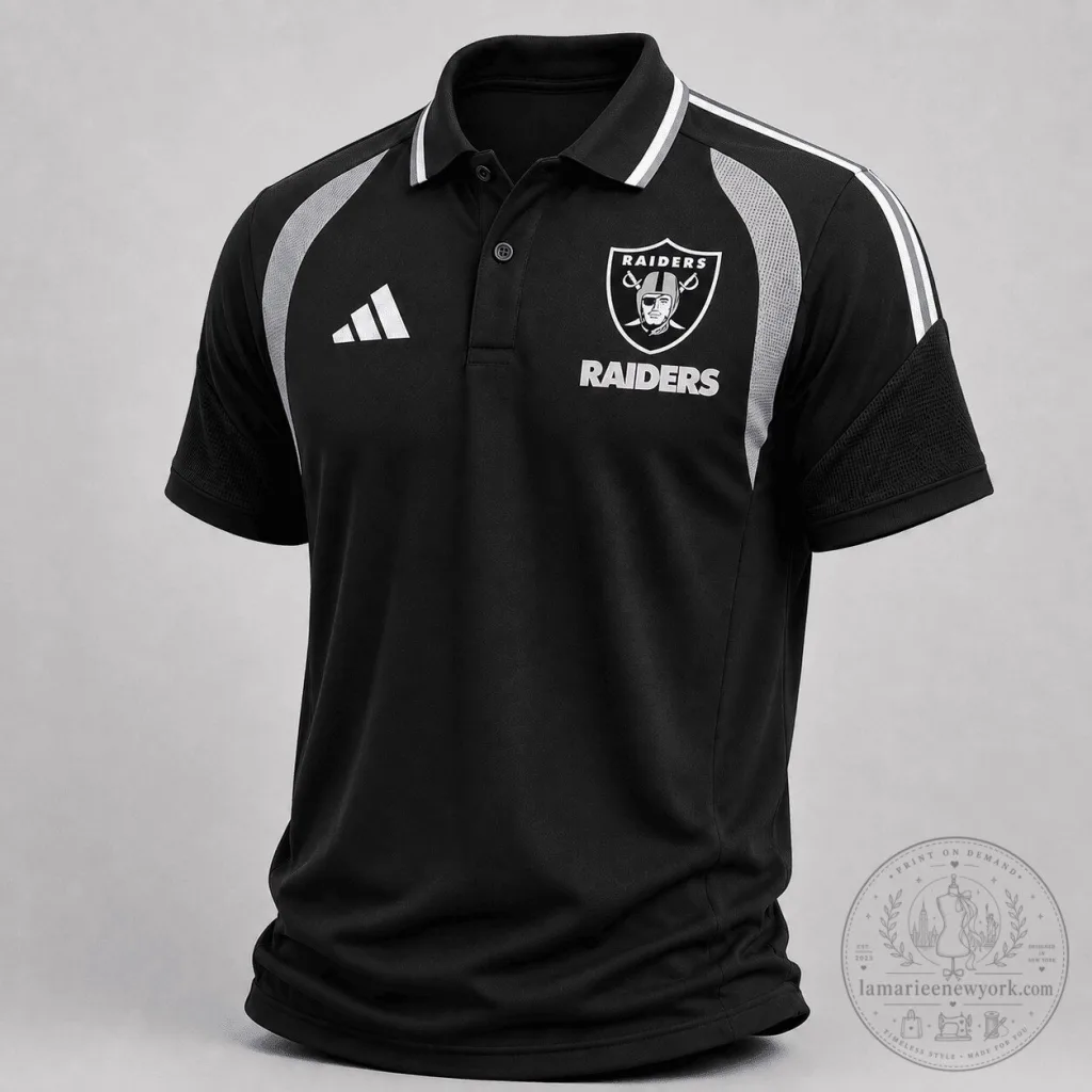 Las Vegas Raiders NFL Football Sport Performance Polo Shirt Las Vegas Raiders NFL Football Sport Performance Polo Shirt