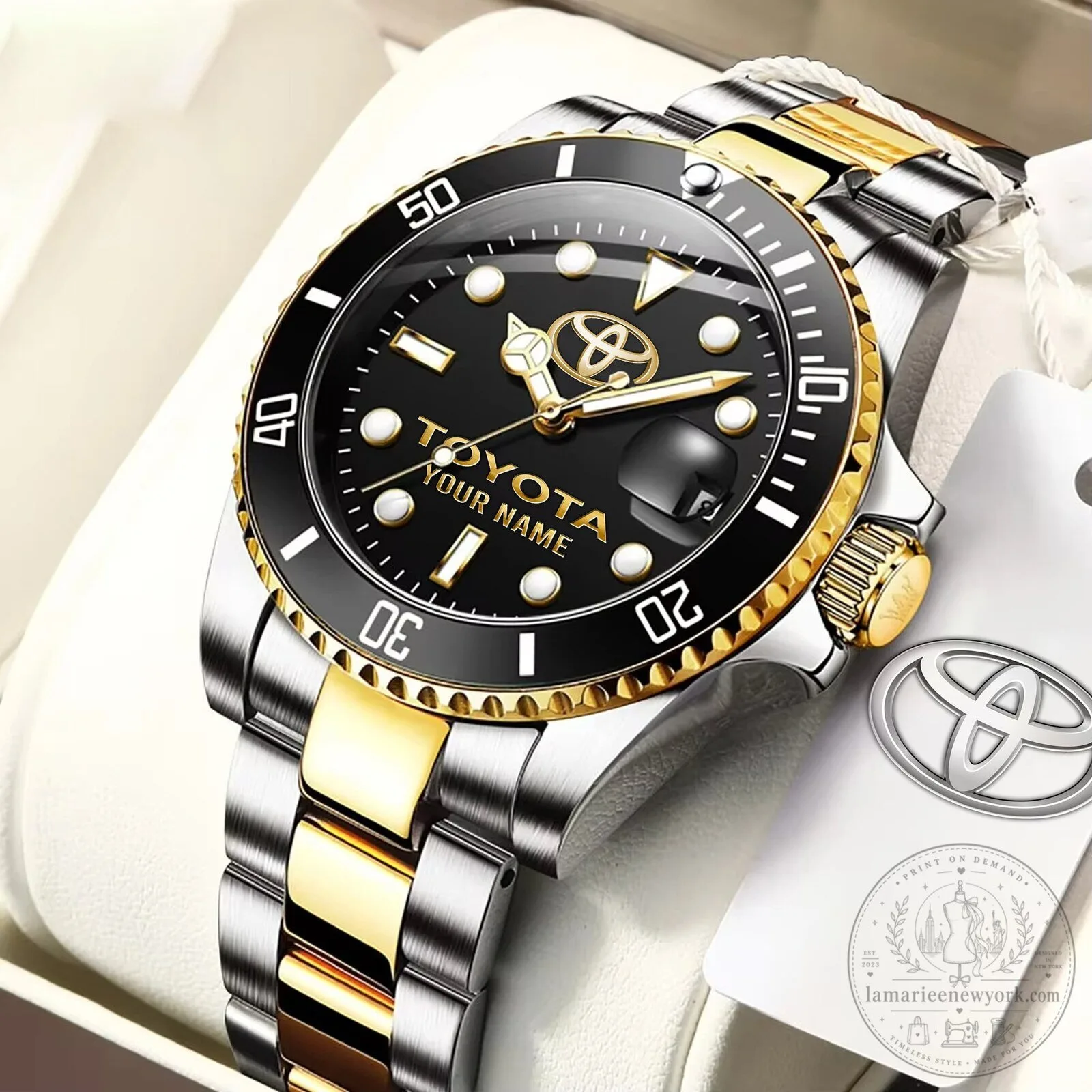 Toyota Custom Name Premium Design Men Quartz Watch