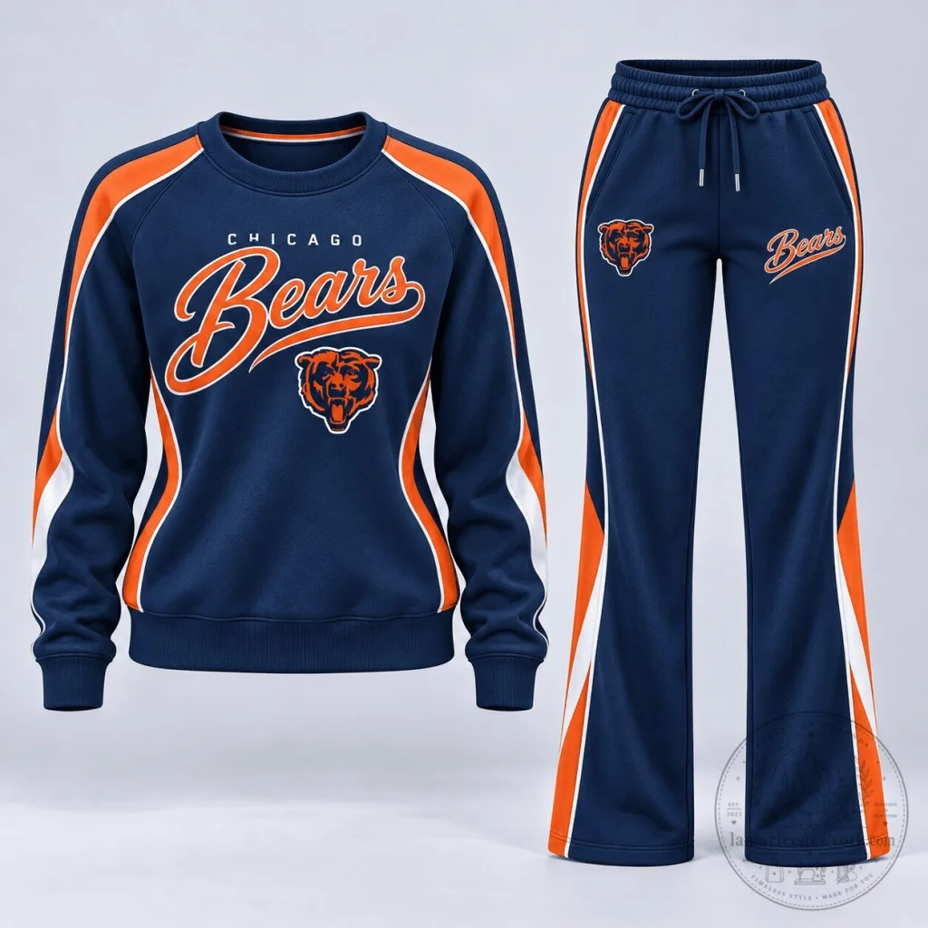 Chicago Bears NFL Football Team Navy Blue Sweatshirt for Women Chicago Bears NFL Football Team Navy Blue Sweatshirt for Women