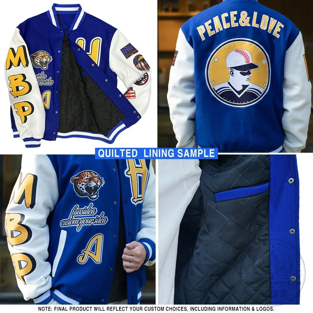 Custom Green Gold Black Lion Scratch Brush Stroke Varsity Letterman Hoodie Jacket 8 Custom Green Gold Black Lion Scratch Brush Stroke Varsity Letterman Hoodie Jacket