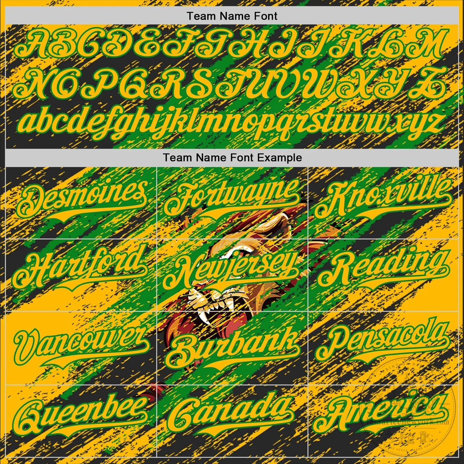 Custom Green Gold Black Lion Scratch Brush Stroke Varsity Letterman Hoodie Jacket 10 Custom Green Gold Black Lion Scratch Brush Stroke Varsity Letterman Hoodie Jacket