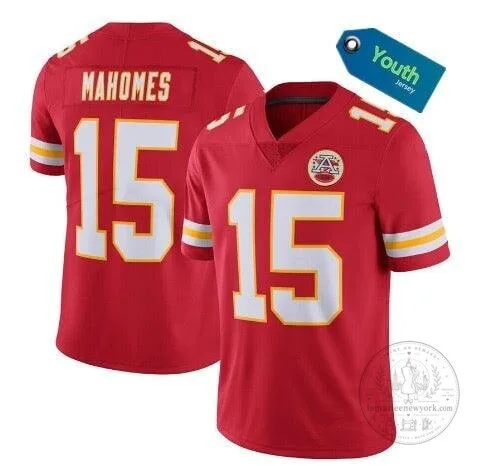 Patrick Mahomes Kansas City Chiefs Youth Football Jersey