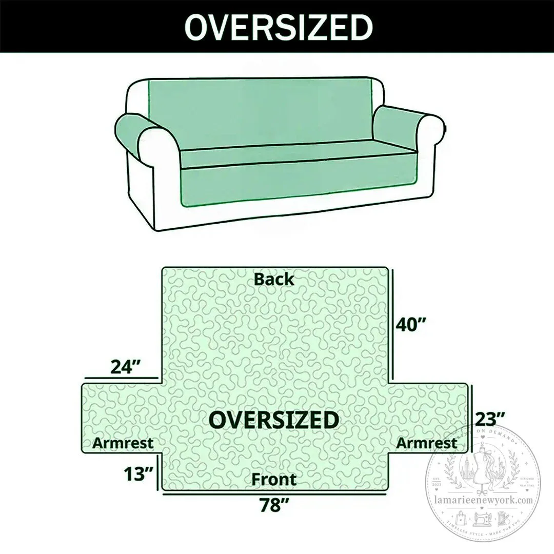 Christmas Theater Parade Quilted Sofa Cover Festive Holiday Decor 14 Christmas Theater Parade Quilted Sofa Cover Festive Holiday Decor