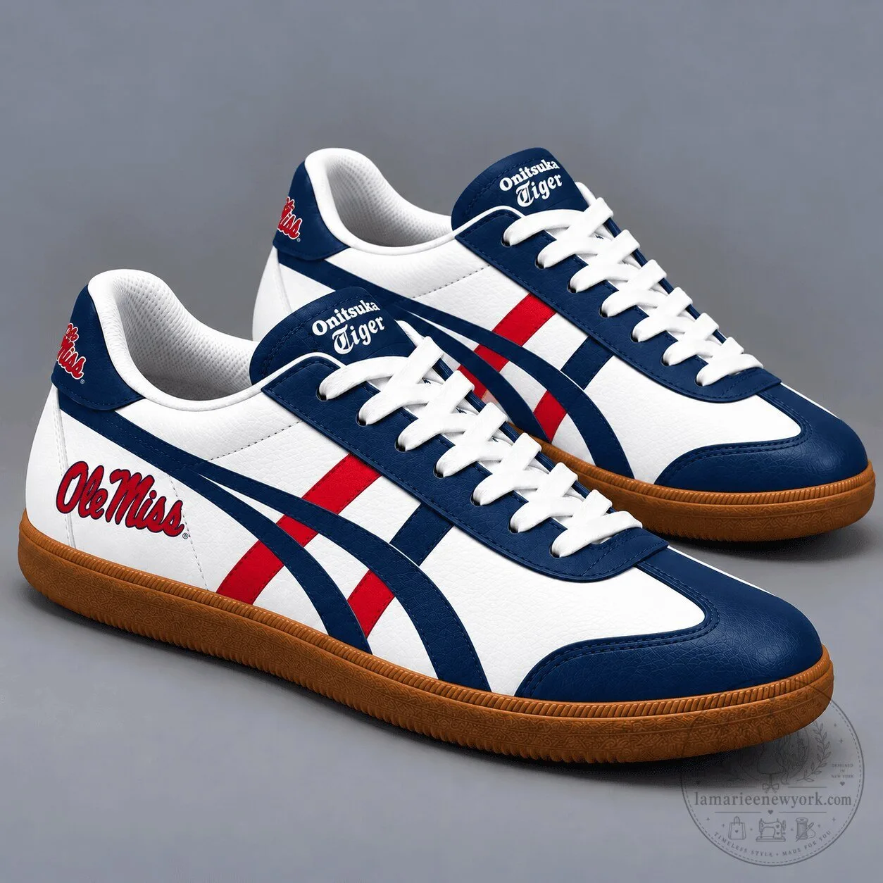 Ole Miss Rebels NCAA Team Pride Onitsuka Tiger Sneakers