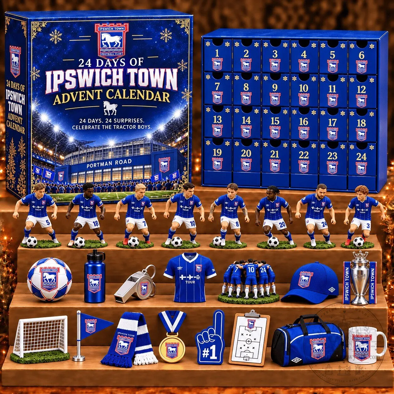 Ipswich Town Football Club Premier League Advent Calendar