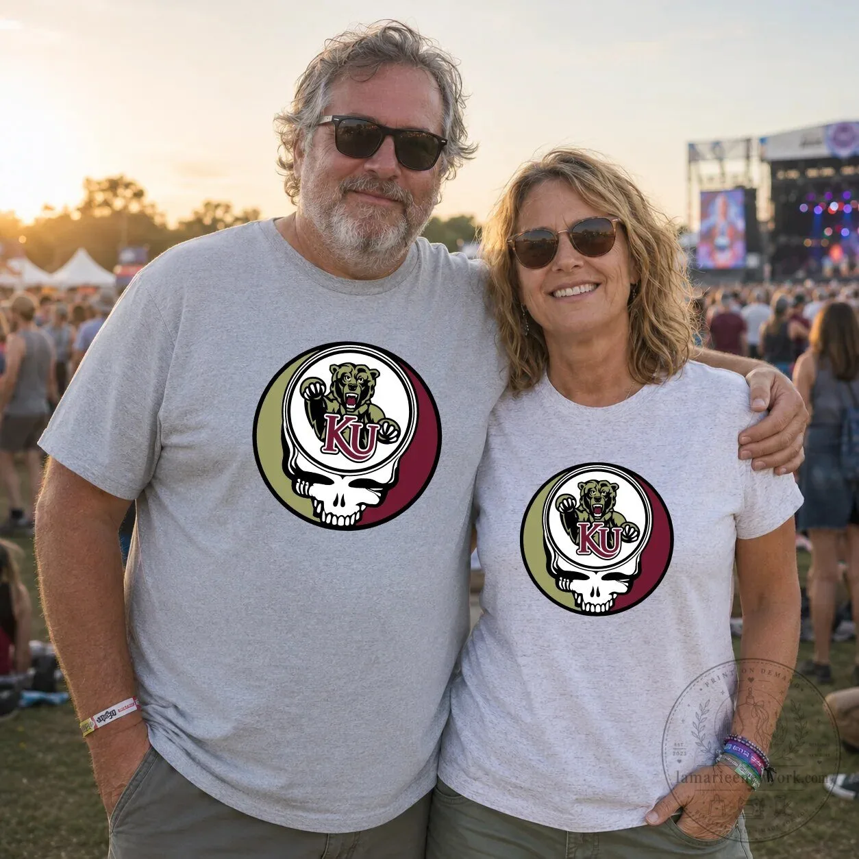 Kutztown University Golden Bears Grateful Dead Steal Your Face T-Shirt 9 Kutztown University Golden Bears Grateful Dead Steal Your Face T-Shirt