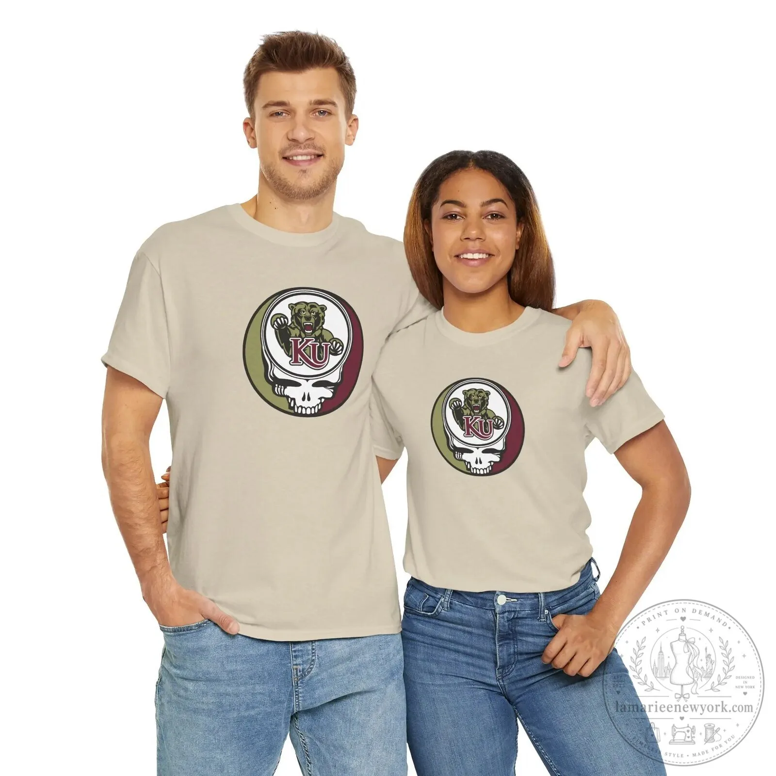 Kutztown University Golden Bears Grateful Dead Steal Your Face T-Shirt 10 Kutztown University Golden Bears Grateful Dead Steal Your Face T-Shirt