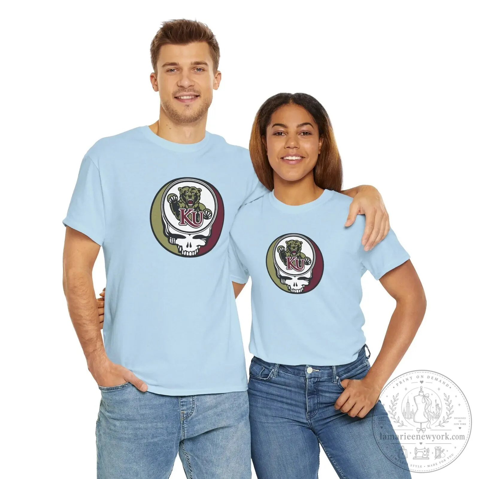 Kutztown University Golden Bears Grateful Dead Steal Your Face T-Shirt 11 Kutztown University Golden Bears Grateful Dead Steal Your Face T-Shirt