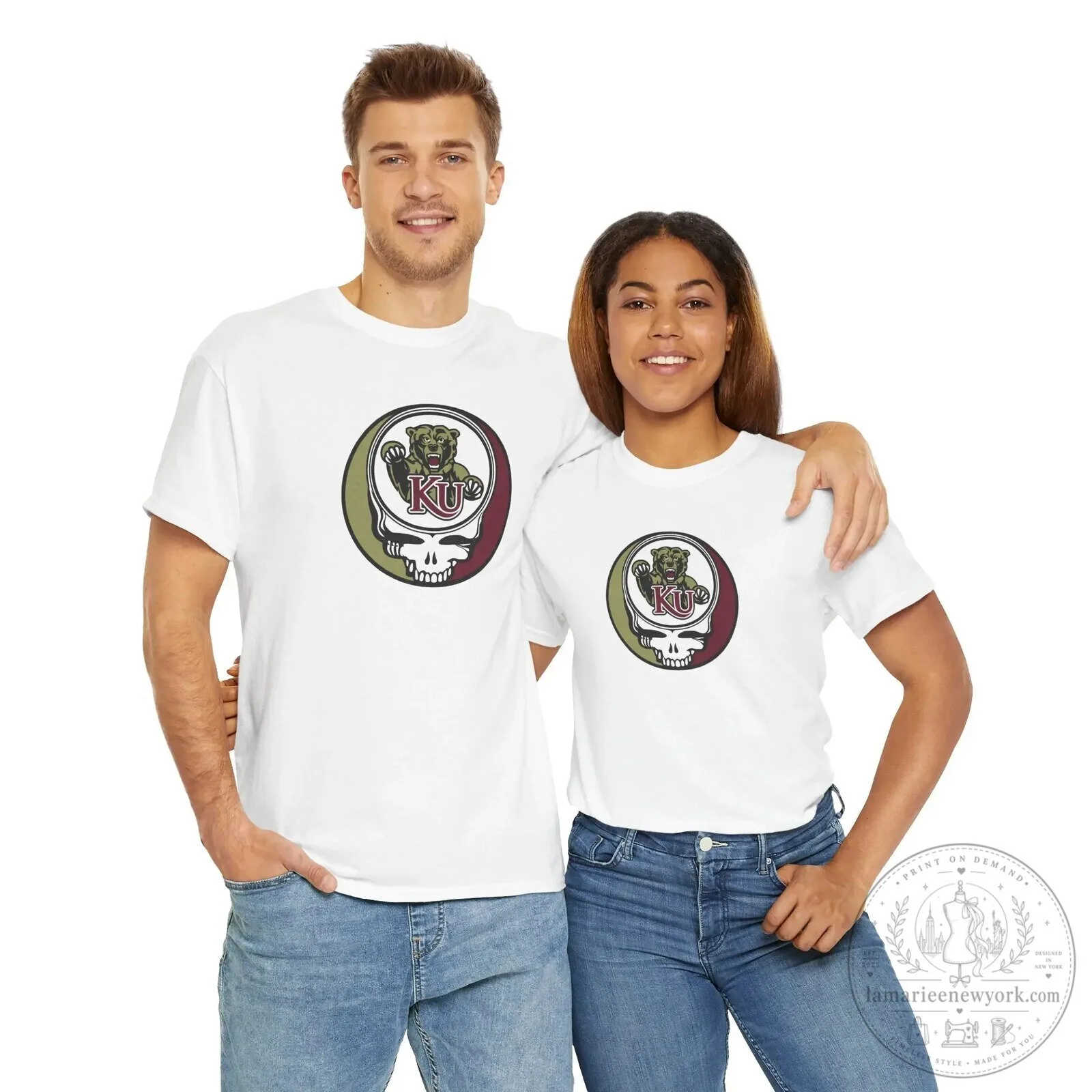 Kutztown University Golden Bears Grateful Dead Steal Your Face T-Shirt 12 Kutztown University Golden Bears Grateful Dead Steal Your Face T-Shirt