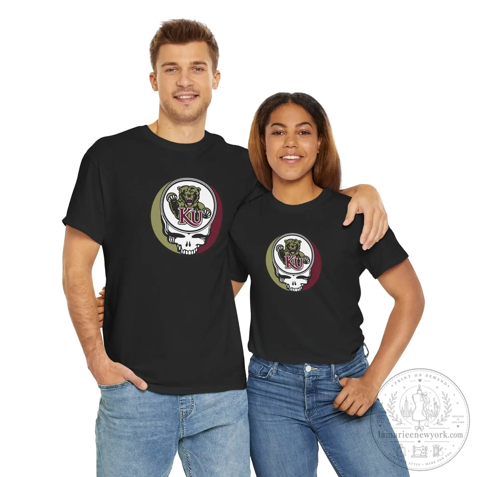 Kutztown University Golden Bears Grateful Dead Steal Your Face T-Shirt 13 Kutztown University Golden Bears Grateful Dead Steal Your Face T-Shirt