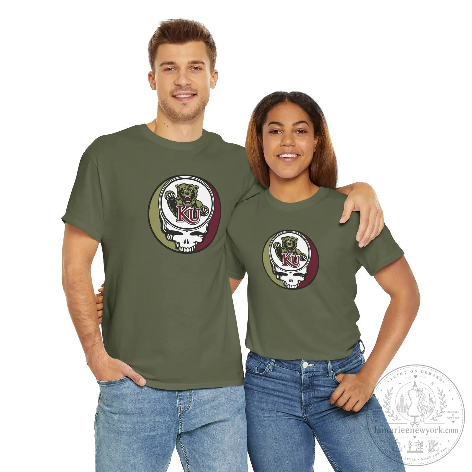 Kutztown University Golden Bears Grateful Dead Steal Your Face T-Shirt 15 Kutztown University Golden Bears Grateful Dead Steal Your Face T-Shirt