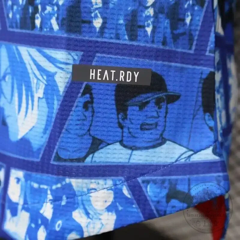 Japan National Football Team Manga Comic Strip Blue Soccer Jersey 14 Japan National Football Team Manga Comic Strip Blue Soccer Jersey