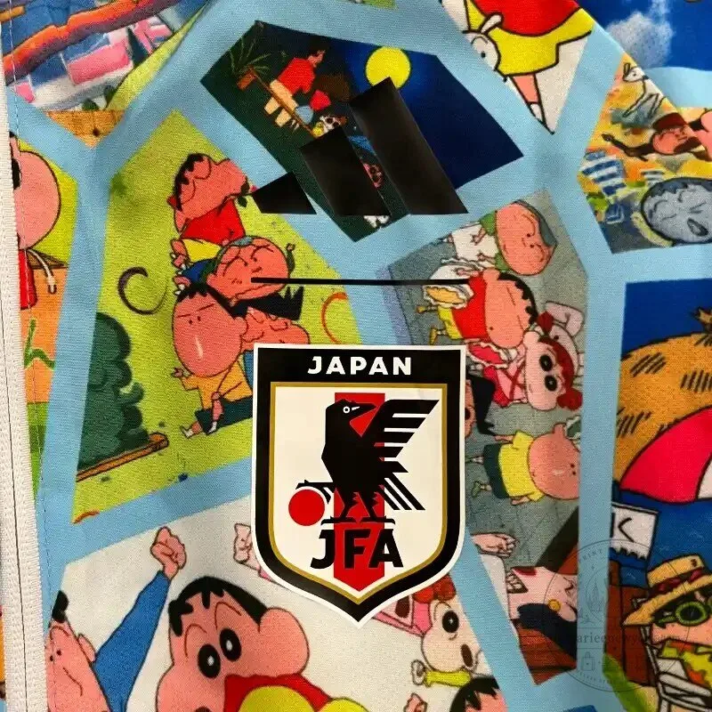 Japan Football Association Anime Collage Reversible Full-Zip Jacket 25 Japan Football Association Anime Collage Reversible Full-Zip Jacket