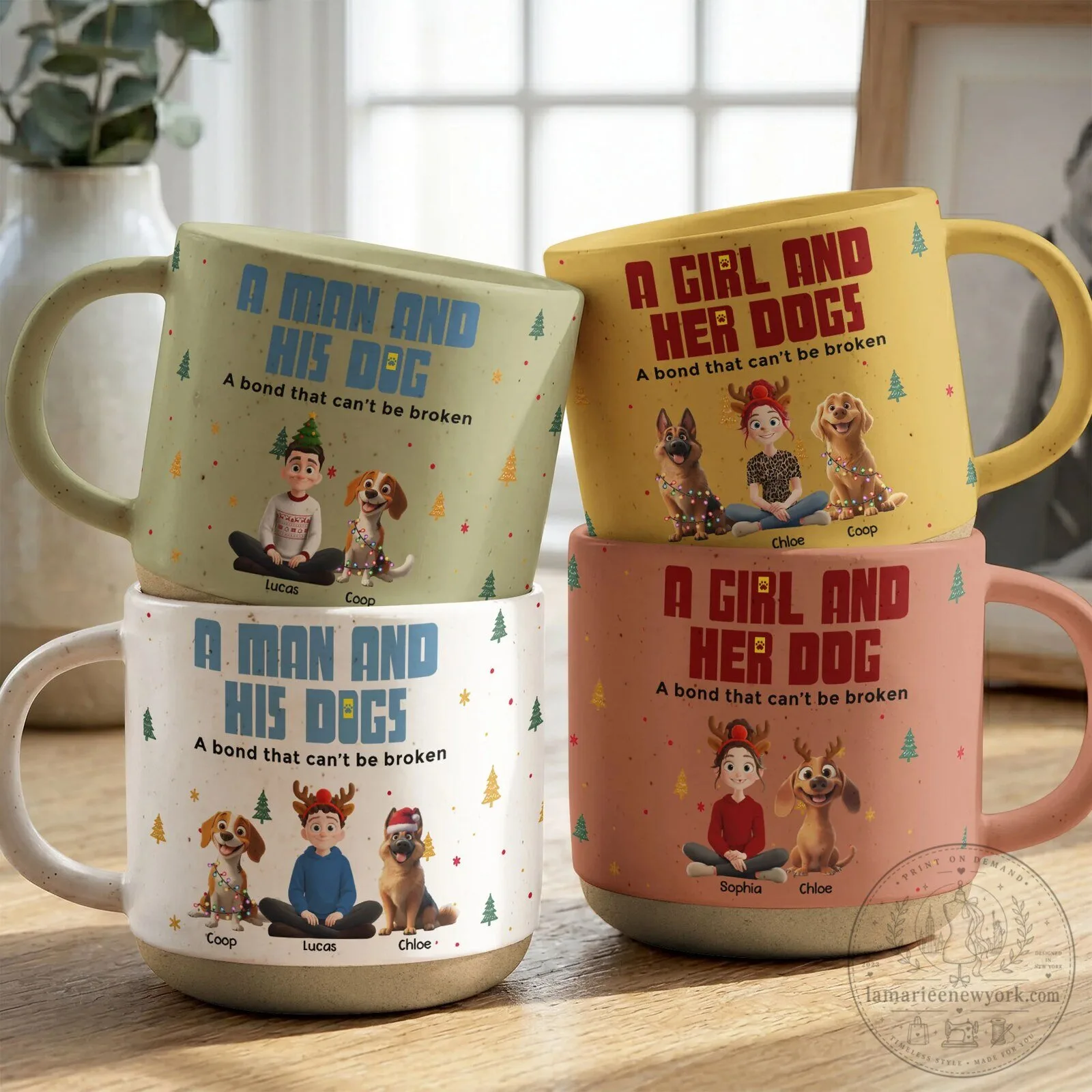 Some of us grew up listening to The Police … and the cool ones still do. ✨ 3 Personalized Dog Lover Christmas Mug - A Bond That Can't Be Broken Gift