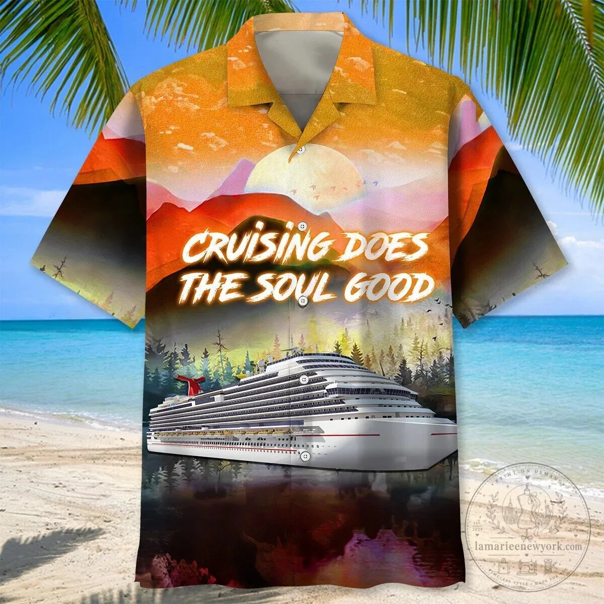 Cruising Does The Soul Good Cruise Ship Sunset Hawaiian Shirt 7 Cruising Does The Soul Good Cruise Ship Sunset Hawaiian Shirt