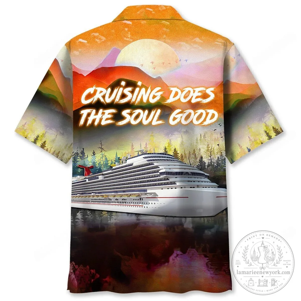 Cruising Does The Soul Good Cruise Ship Sunset Hawaiian Shirt 9 Cruising Does The Soul Good Cruise Ship Sunset Hawaiian Shirt