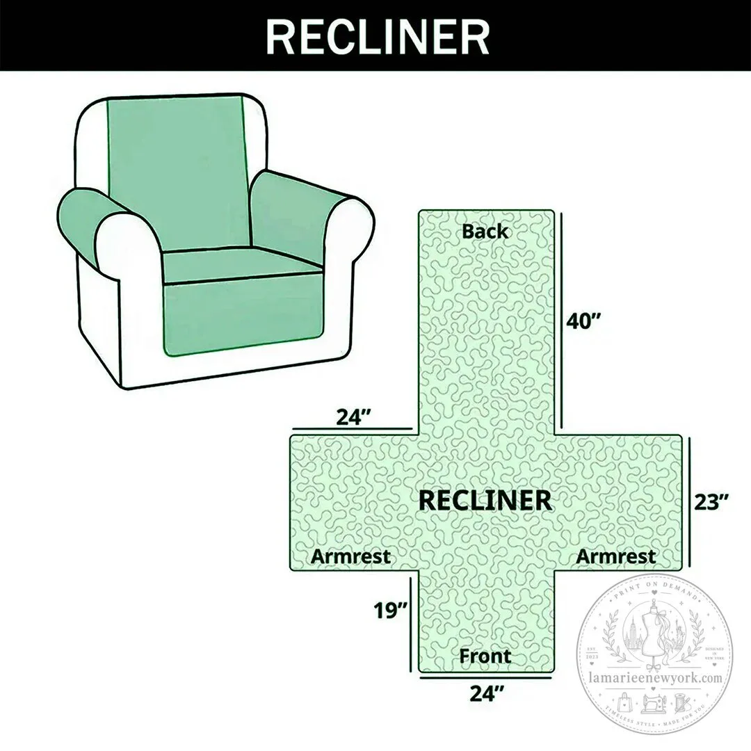 Schnauzer Wildflower Quilted Sofa Cover 11 Schnauzer Wildflower Quilted Sofa Cover