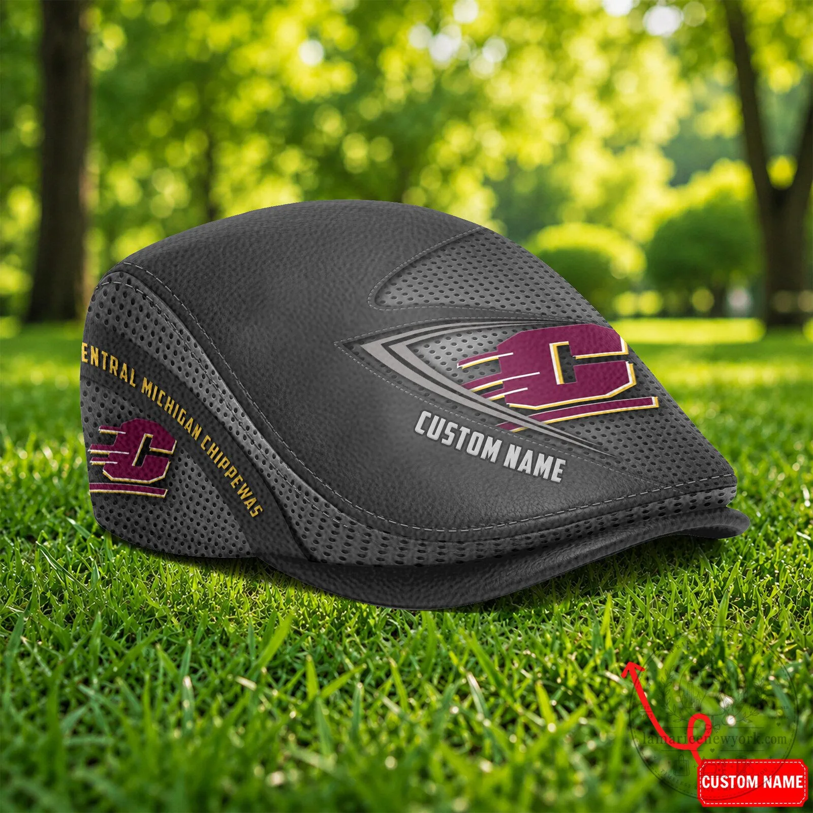Central Michigan Chippewas NCAA Golf Flat Cap, Personalized Custom Name Cap Hat 5 Central Michigan Chippewas NCAA Golf Flat Cap, Personalized Custom Name Cap Hat